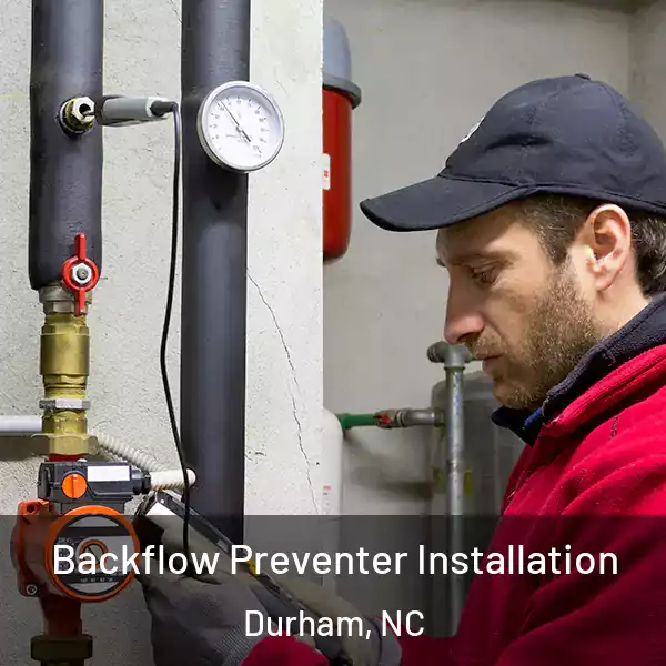  Backflow Preventer Installation Durham, NC