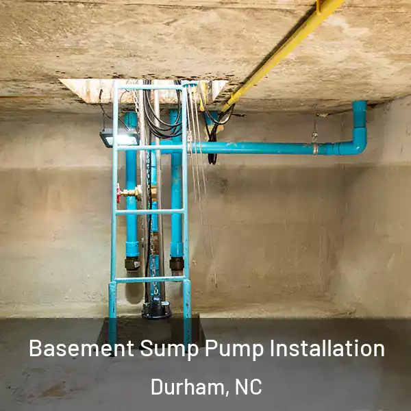  Basement Sump Pump Installation Durham, NC