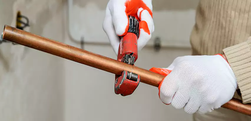 Temporary Copper Pipe Repair Durham, NC