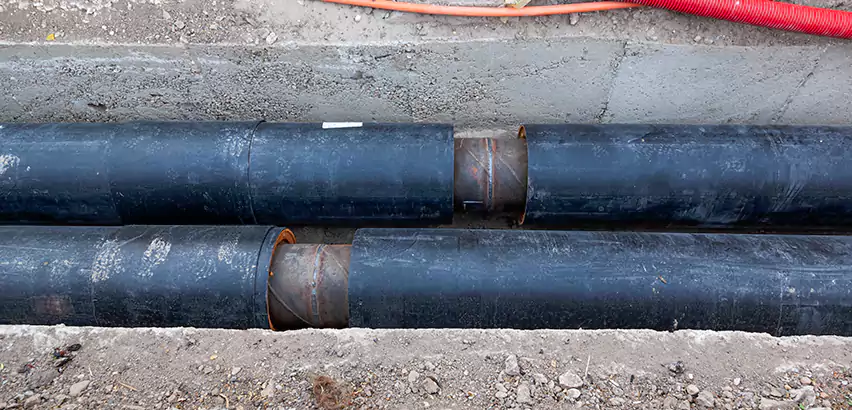 Trenchless Water Line Repair in Durham
